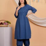 Cotton Katha Work Coord Set For Women
