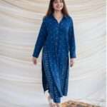 Dabu Print Kurti Set