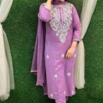 Light Purple Kurti Set