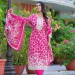 Rani Pink Kurti With Pant