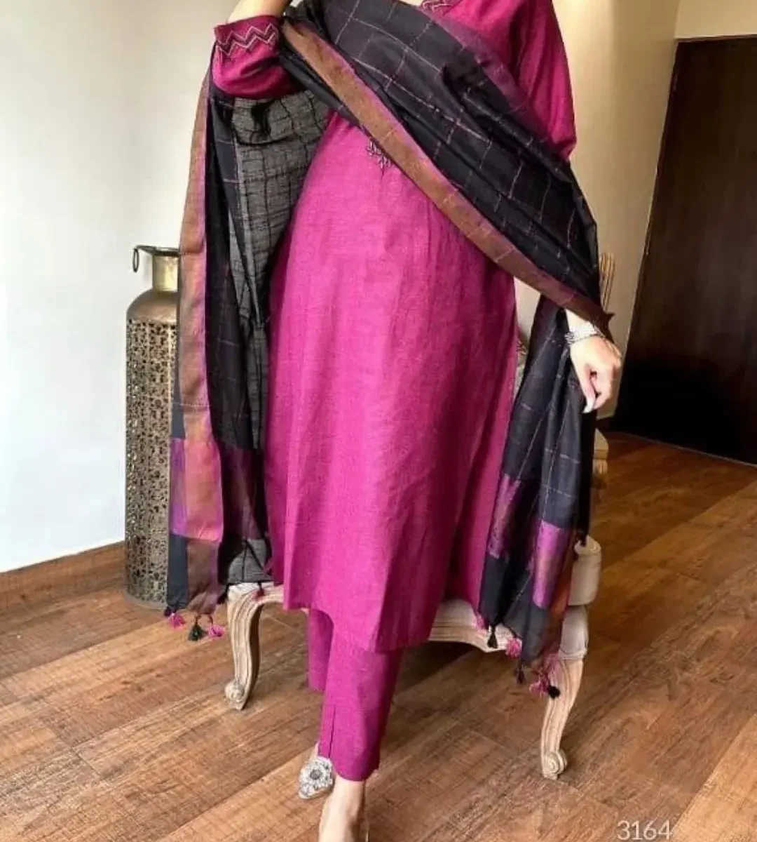 Linen Cotton Suit Set