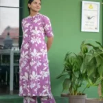 Cotton Lavender Co-Ord Set