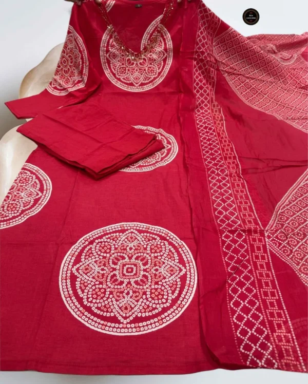 Floral Print Anarkali Kurti Set