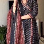 Angrakha Style Suit Set