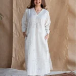 Leaf Printed Kurti With Plazo 1