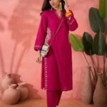 Rani Pink Kurti With Pant