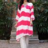 Pink Leheriya Kurti With Pant