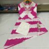 Pink Leheriya Kurti With Pant