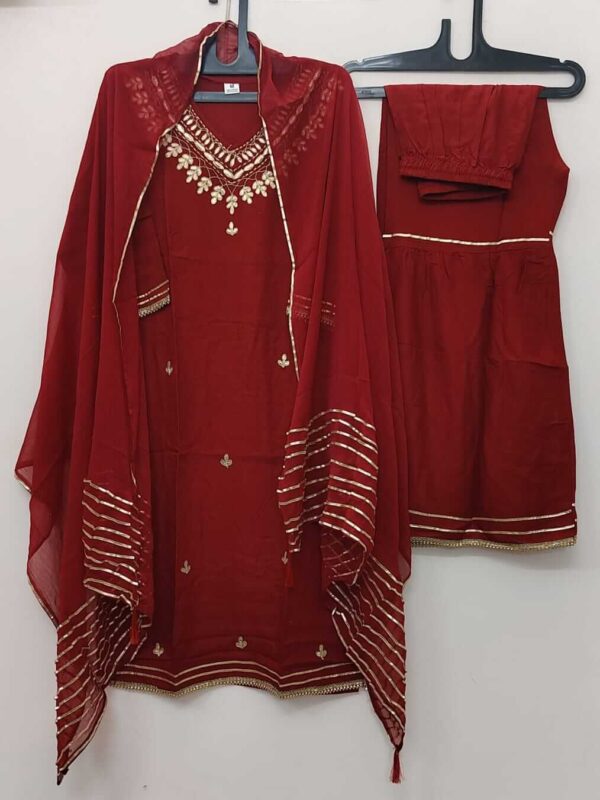 Sharara With Short Kurti