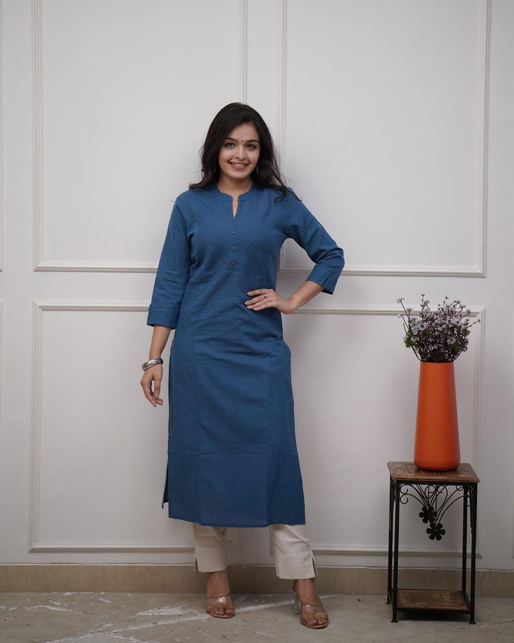 Formal kurtis for office wear hotsell