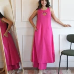 Cotton Kurti And Plazo Set