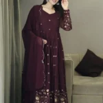 Georgette Anarkali Kurti Set