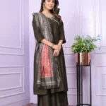 Viscose Slub Kurti With Palazzo​ Set