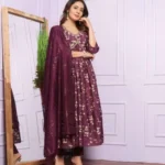 Aliya Style Modal Silk Suit Set