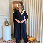 Black Palazzo Pant With Kurti​