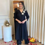 Black Palazzo Pant With Kurti​