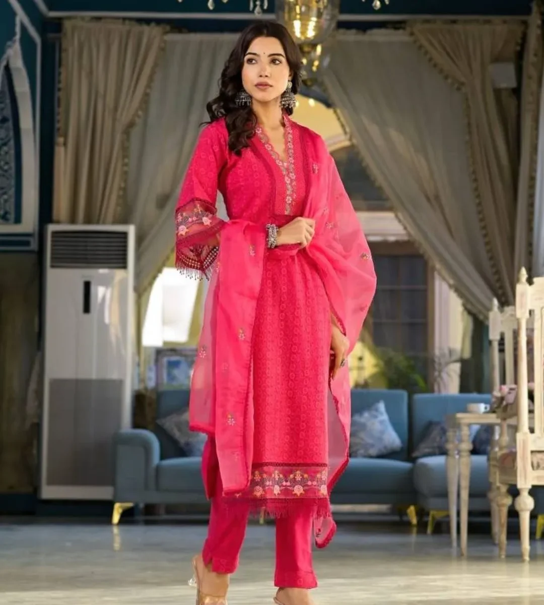 Digital Printed Pakistani Suit Set