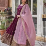 Georgette Anarkali Suit Set