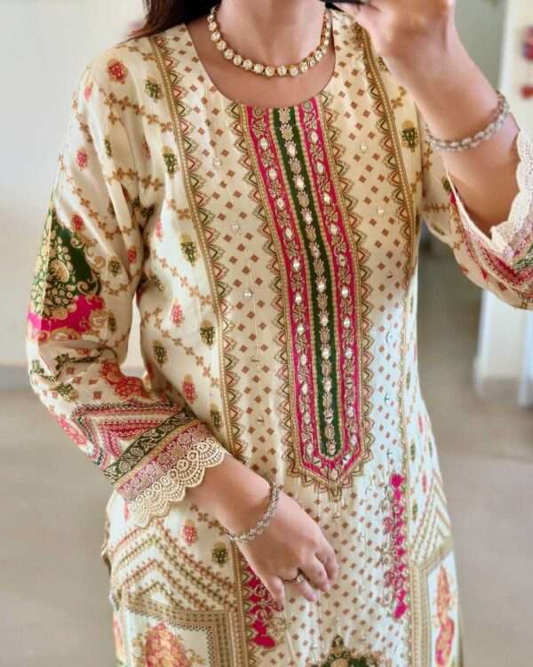 Digital Printed Pakistani Suit Set