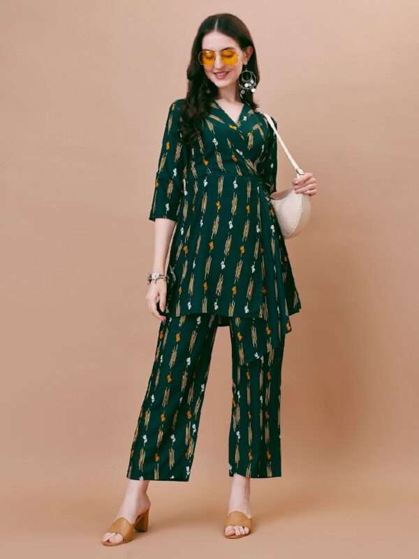 Green Cotton Co-Ord Set