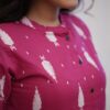 Cotton Pink Kurti​ Pant Set