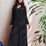 Black Georgette Suit Set