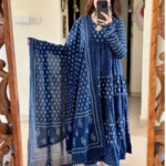 Navy Blue Ghera Suit Set