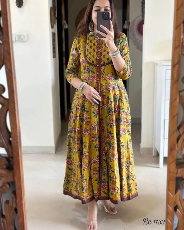 Yellow Floral Print Suit Set