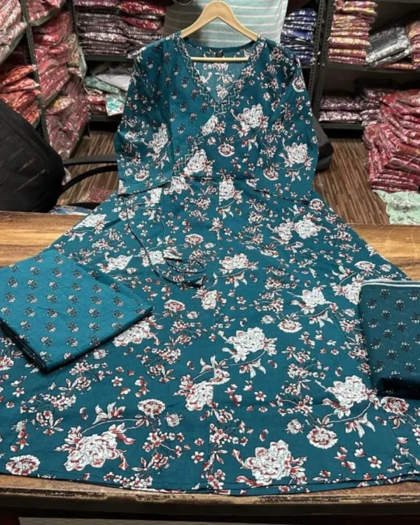 Angarkha Style Party Wear Anarkali Suit Set
