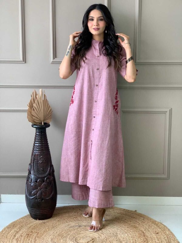 South Cotton Kurti With Palazzo Set