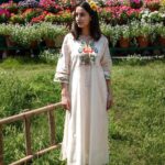 Cotton White Kurti With Pant Set