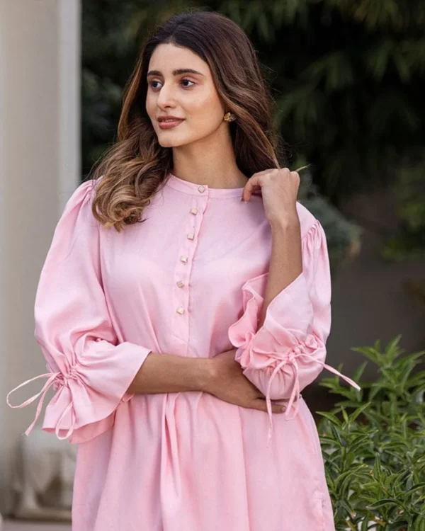 Office Wear Pink Co-Ord Set