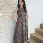 Collar Neck Sleeveless Kurti With Palazzo Set