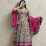 Cotton Floral Print Suit Set (3)