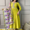 Casual Party Wear Chanderi Suit Set