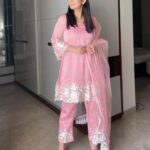 Light Pink Rayon Suit Set