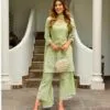 Light Green Chikankari Embroidered Kurta Set