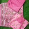 Cotton Pastel Pink Kurti Pant With Dupatta​