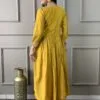 Viscose Chanderi Yellow Suit Set