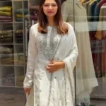 Party Wear White Gharara Suit Set​