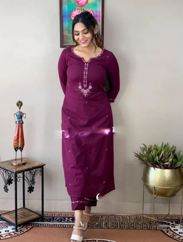 Casual Wear Kurti With Pants