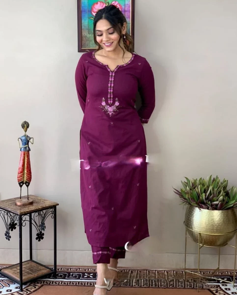 Casual Wear Kurti With Pants