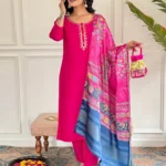 Rani Pink Suits Set For Women