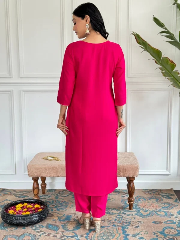 Rani Pink Suits Set For Women