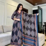 Black Angrakha Style Suit Set​