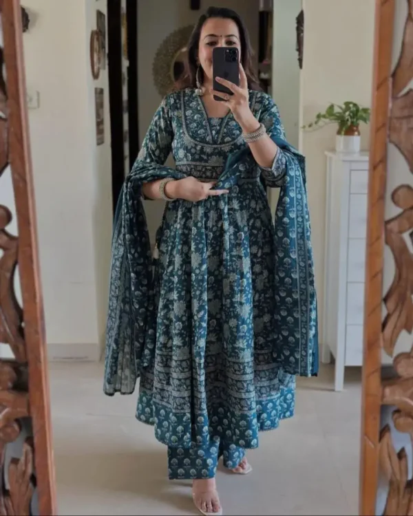 Cotton Printed Suit Set