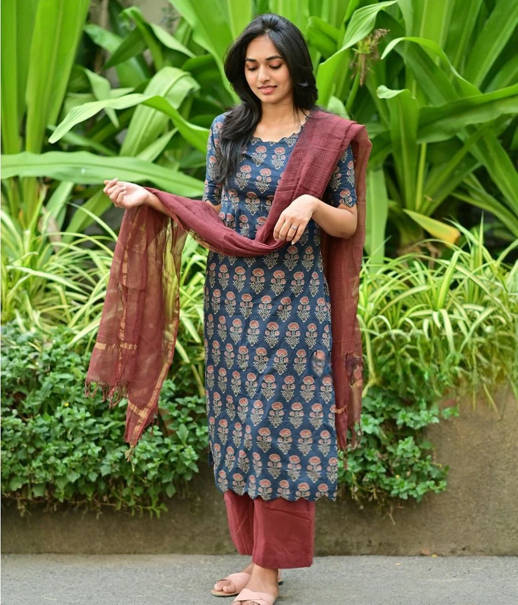 Cotton Printed Suit Set