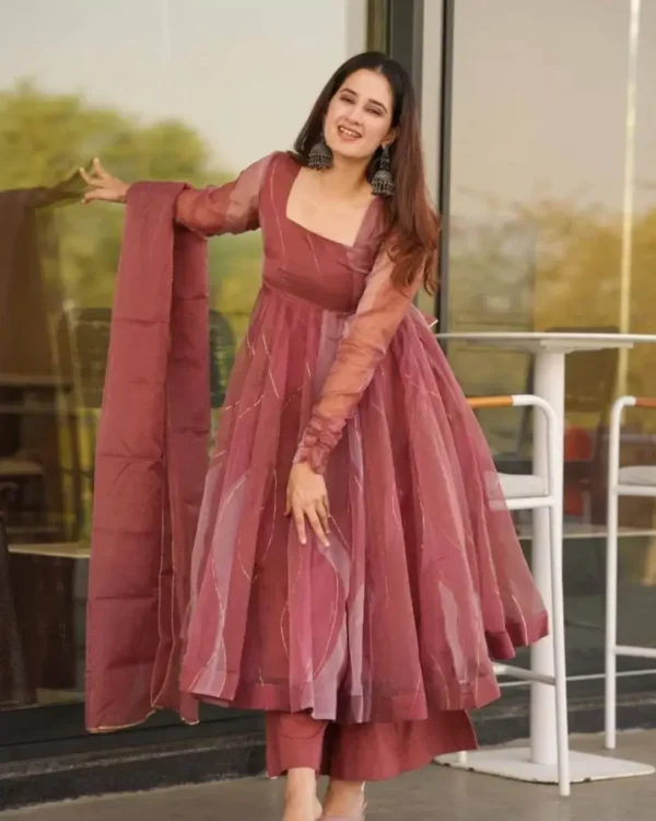 Palazzo Kurti Set Party Wear