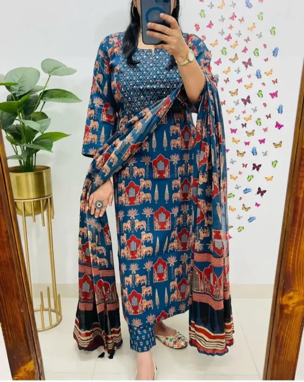 Jaipuri Printed Cotton Suit Set
