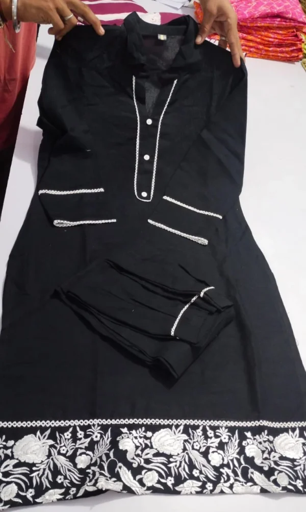 Office Wear Black Co-Ord Set